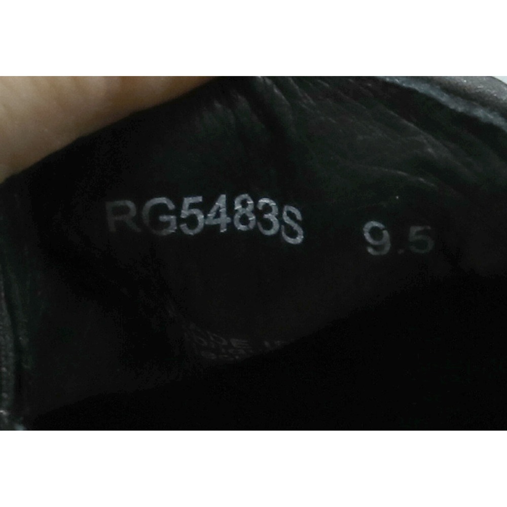 Robert Graham Mens Skull Graphic Print Leather Slip On Sneakers RG5483S Blk 9.5 - Picture 4 of 9